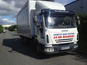 lorry transporting car